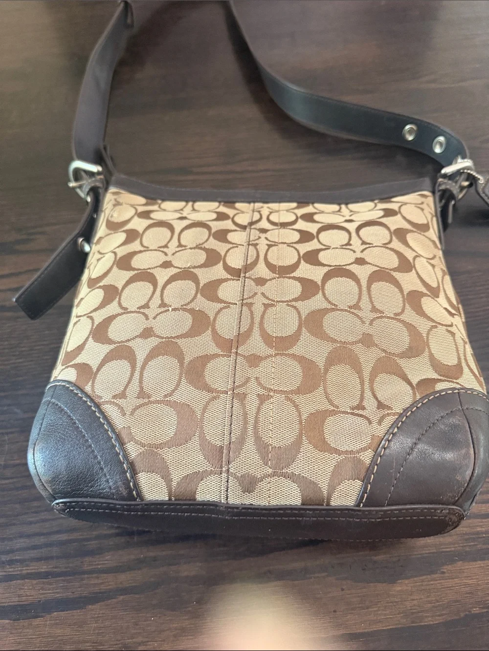 Coach Bleecker Signature Bucket/Duffle Bag